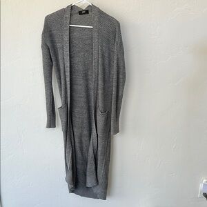 ABLE long duster cardigan - Gray - GUC